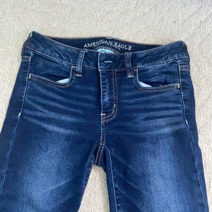 American eagle cropped jeans
